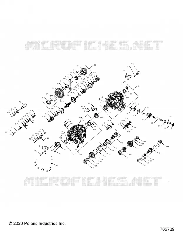 TREN, MAIN GEARCASE INTERNALS
