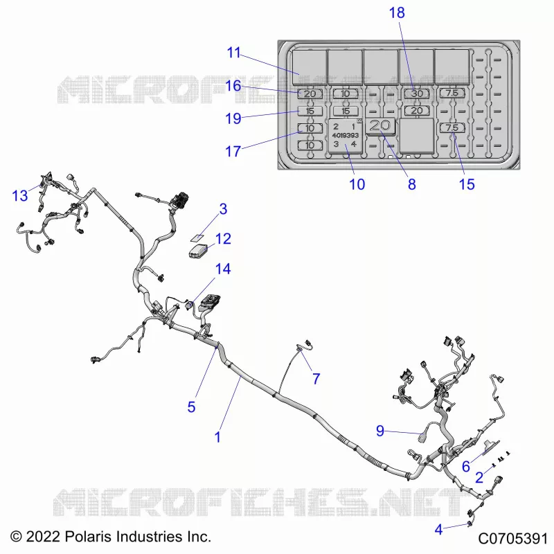 ELECTRICA, WIRE HARNESS