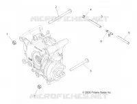 TREN, GEARCASE MOUNTING, REAR