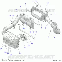 ENGINE, TOMA DE AIRE SYSTEM