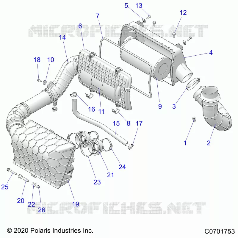 ENGINE, TOMA DE AIRE SYSTEM