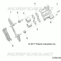 FRENO TRASERO CALIPER