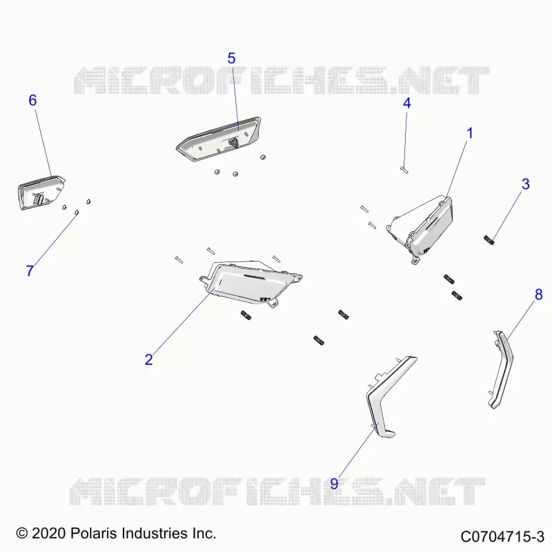 ELECTRICA, HEADLIGHTS AND TAILLIGHTS