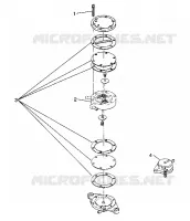 BOMBA DE COMBUSTIBLE ASSEMBLY SL 650 / B934058 (4924732473029A)