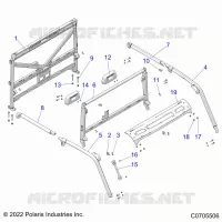 CHASSIS, CAB BASTIDOR