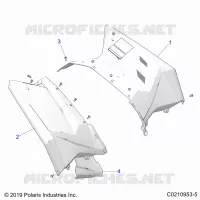 TRASERO CAB AND HEAT SHIELDS