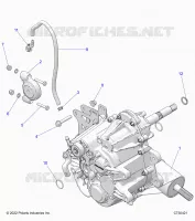 TREN, MAIN GEARCASE MOUNTING