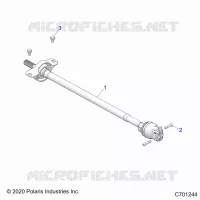 TREN, FRONT PROP SHAFT
