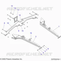SUSPENSION TRASERA CONTROL ARMS