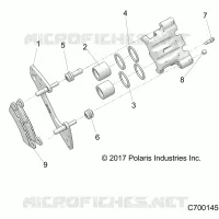 FRENO TRASERO CALIPER