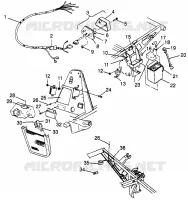 ELECTRICA/LUZ DE LA COLA XPLORER 400L W97CC38C (4939753975C008)