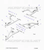 SUSPENSIÃ“N DELANTERA CONTROL ARMS