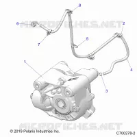DRIVE TRAIN, FRONT MONTAJE DE ENGRANAJES