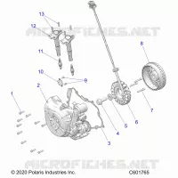 ELECTRICA, IGNITION SYSTEM, W/STATOR COVER