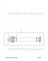 TREN, PROP SHAFT,REAR
