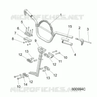 STEERING, SOPORTE DE MANILLAR