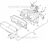 INSTRUMENTOS 600 XCR 0975677, 600 XCR SE H975677 and EUROPEAN 600 XCR SE E97 (4937963796A014)