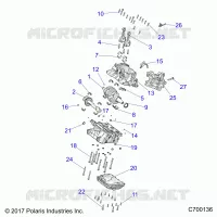 ENGINE, CRANKCASE AND CIGUEÑAL