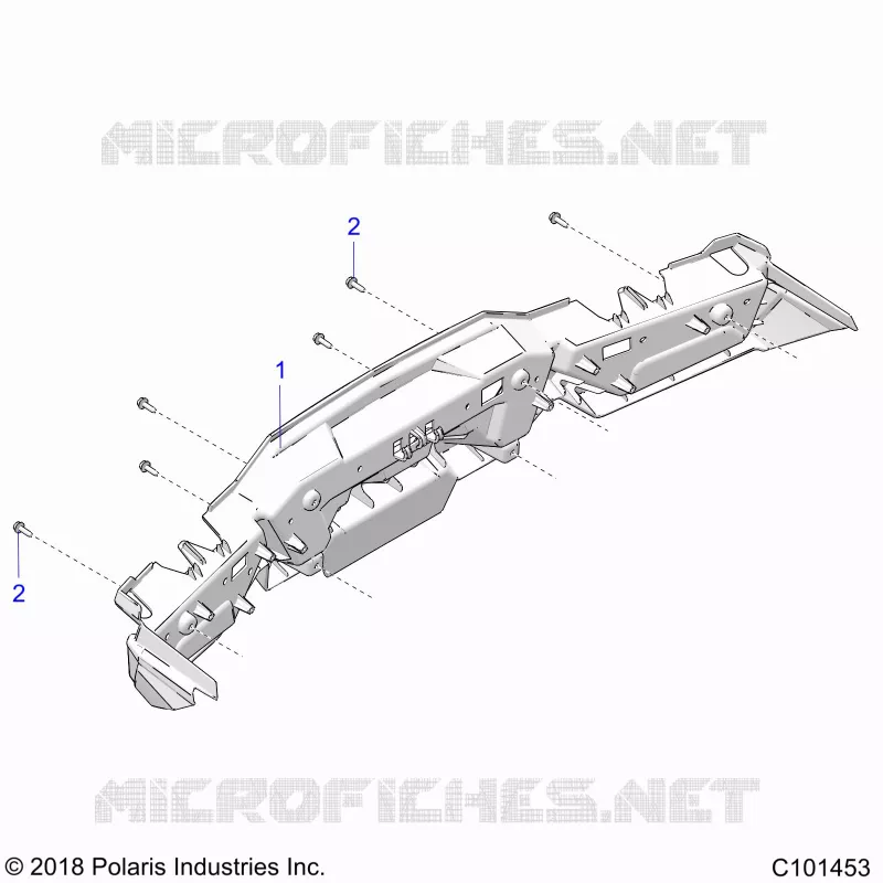 CARROCERÍA POSTERIOR BUMPER