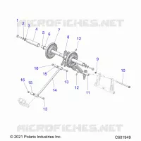 SUSPENSION, TRASERO ARM PAR