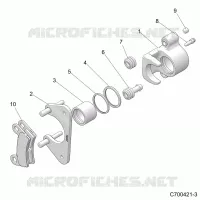 BRAKES, PINZA TRASERA