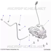 TREN, FRONT GEARCASE MOUNTING