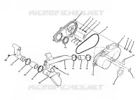 tapa del embrague ASSEMBLY 250 2X4