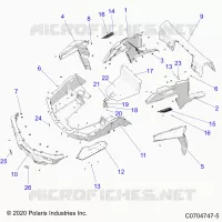 CARROCERÍA POSTERIOR RACK AND FENDERS