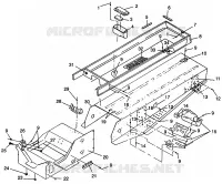 TÚNEL WIDETRAK LX 0982065 and EUROPEAN WIDETRAK LX E982065 (4943884388A005)