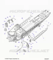CHASSIS, PROTECCIÃ³N DEL EMBRAGUE, FOOTRESTS, AND RUNNING BOARDS