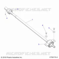 TREN, REAR PROP SHAFT