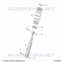 SUSPENSION TRASERA SHOCKS