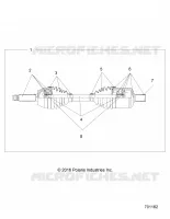 DRIVE TRAIN, TRANSMISION DELANTERA SHAFT