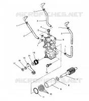 BOMBA DE ACEITE XLT TOURING  0963357 and EUROPEAN XLT TOURING  E963357 (4931923192C013)