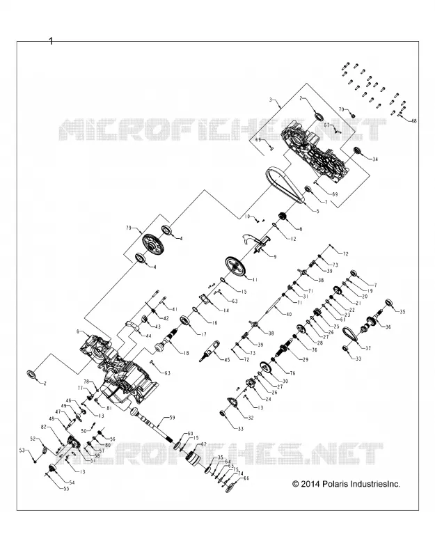 TREN, MAIN GEARCASE