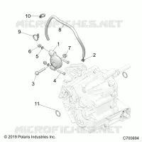 TREN, MAIN GEARCASE MOUNTING