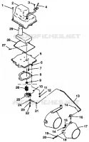 paquete de recorte SL 780 B974088 and Intl. SL 780 I974088 (4940924092B005)