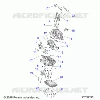 ENGINE, CRANKCASE AND CIGUEÑAL
