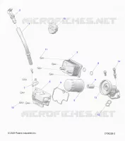 ENGINE, VARILLA DE MEDICIÃ“N Y FILTRO DE ACEITE