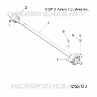 TREN, REAR PROP SHAFT