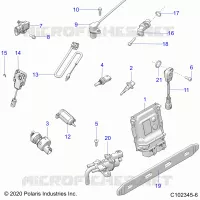 ELECTRICA, SWITCHES, SENSORS, ECU AND CONTROL MODULES