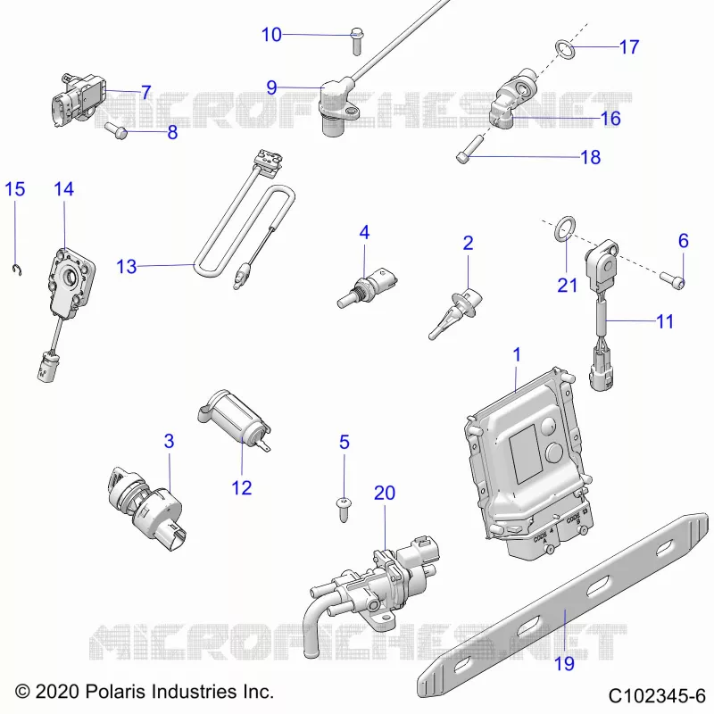 ELECTRICA, SWITCHES, SENSORS, ECU AND CONTROL MODULES