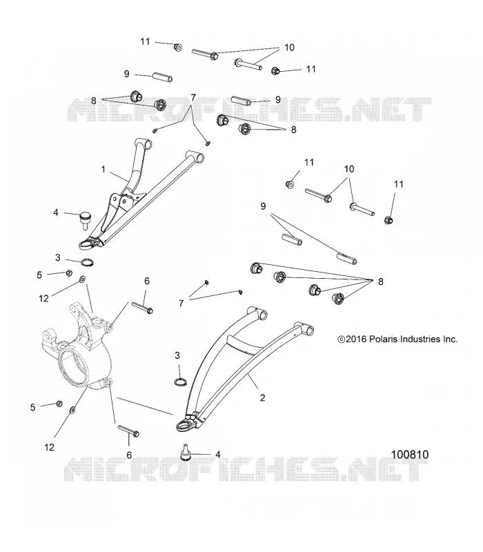 SUSPENSION DELANTERA A-ARMS