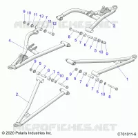 SUSPENSIÃ“N DELANTERA CONTROL ARMS