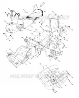 CHASIS AND ASIENTO SuperTrak Updated 2/90 (4917131713001A)
