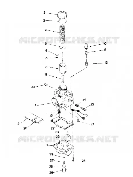 CARBURADOR SUPERTRAK (4921292129042A)