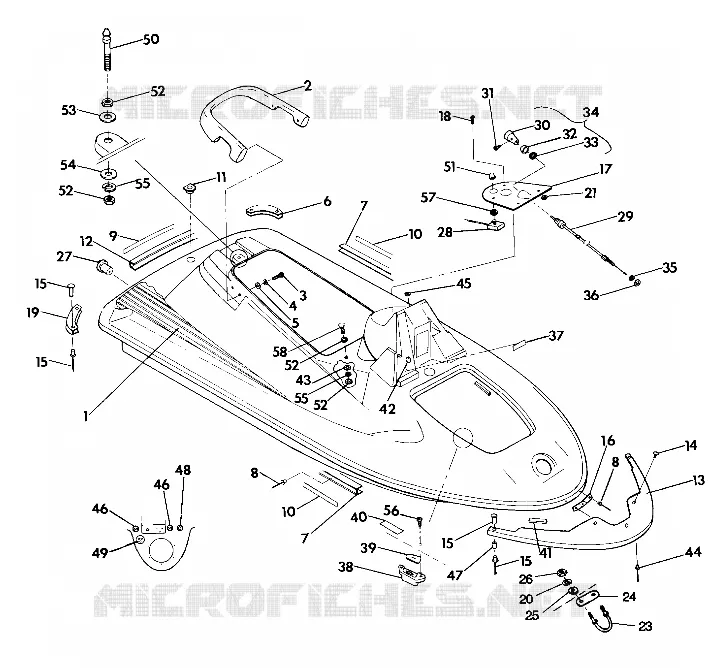 CASCO Y CUERPO ASSEMBLY SL 650/B924058 (49229222920001)