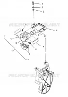 FRENO 500 CARB 0962764, 500 CARB SKS 0962564,  500 CARB SKS E96256 (4931873187B008)
