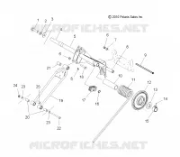 SUSPENSION, TRASERO ARM PAR