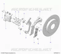BRAKES, PINZA TRASERA